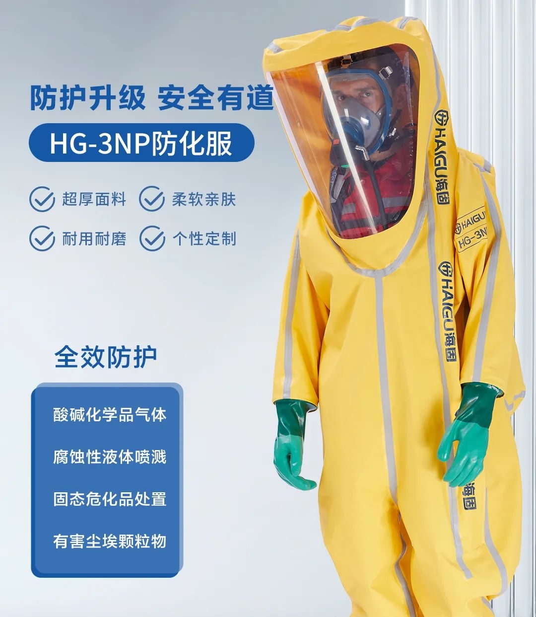 海固小課堂 | 關(guān)于防化服你了解多少？